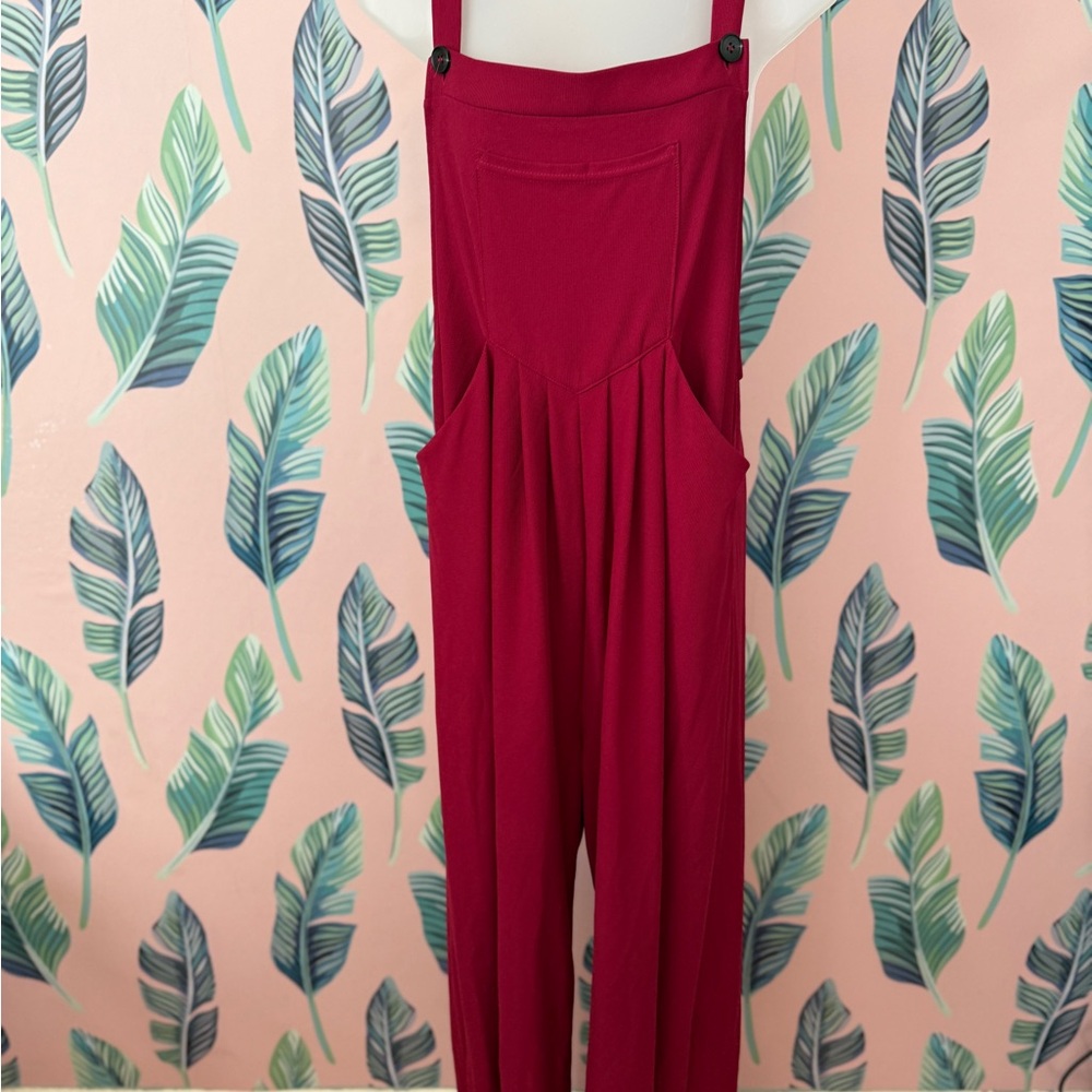 HALARA Adjustable Jumpsuit | Burgundy | Size L